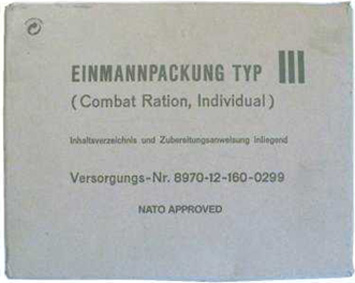 Ration EPA Bundeswehr